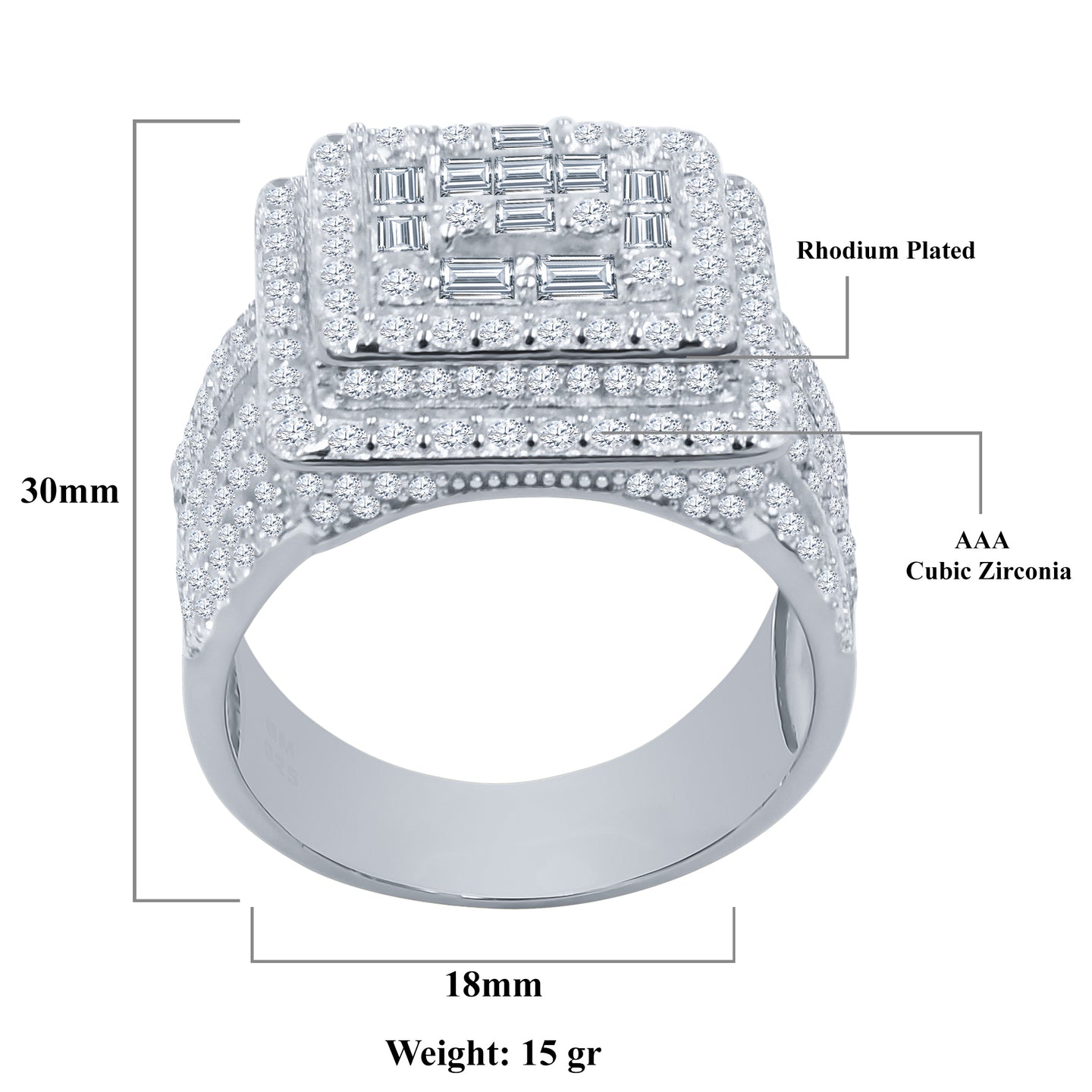 INVINCIBLE SILVER RING I 9214331