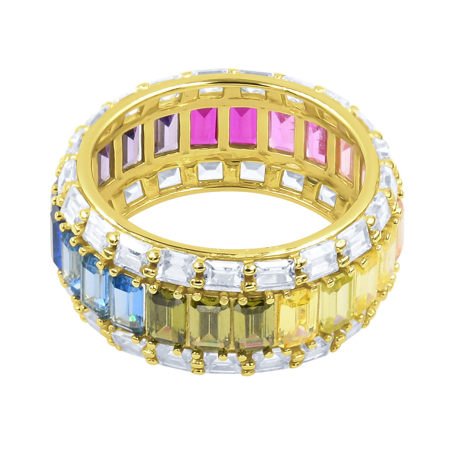 PRISMATIC SILVER RING I 92143826