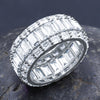 PRISMATIC SILVER RING I 9214381