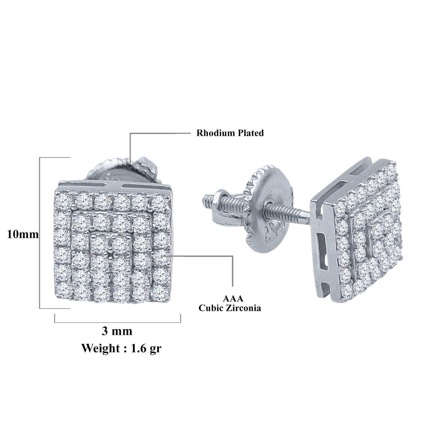 ELAN SILVER EARRINGS | 9212671