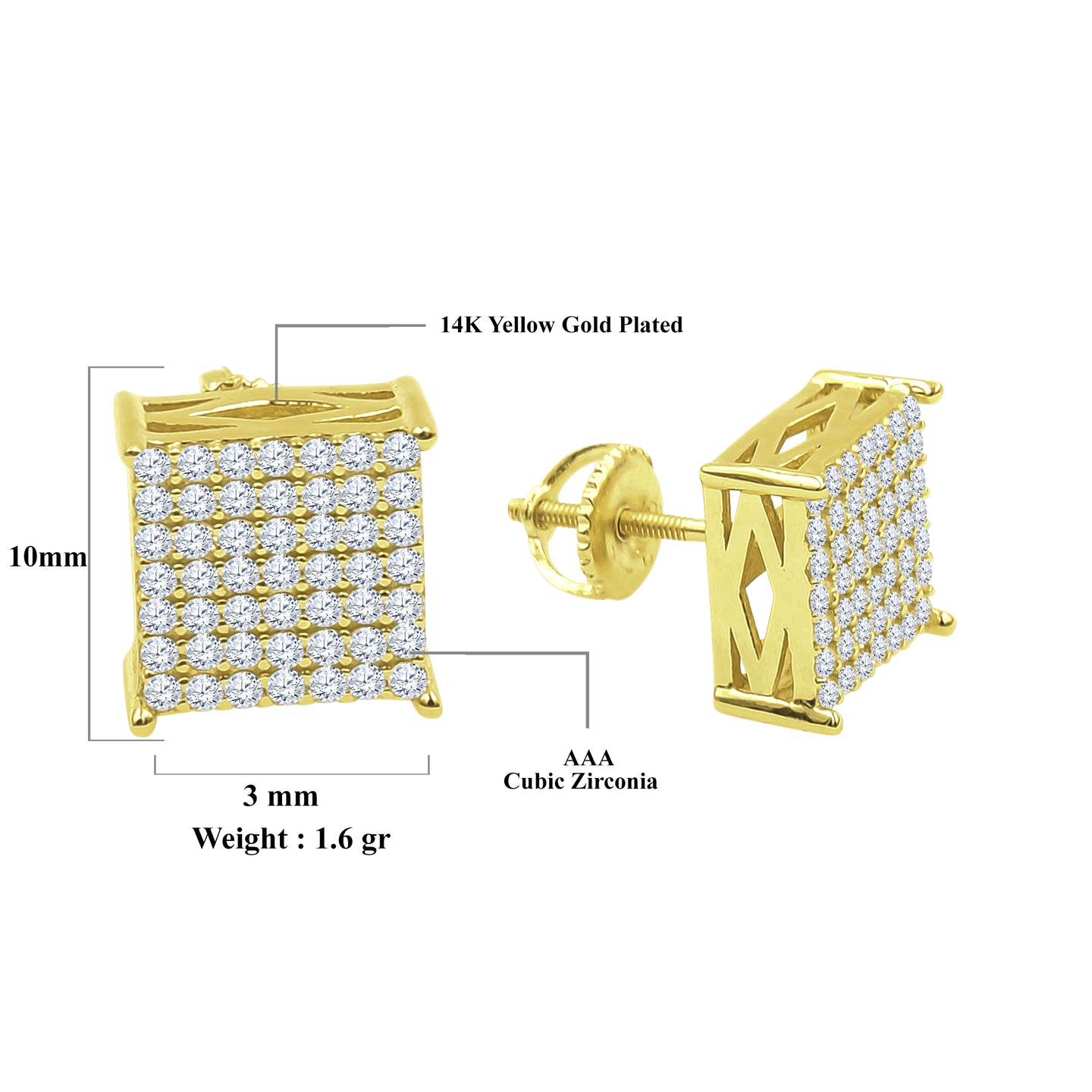 RAFFISH SILVER EARRINGS | 9216202