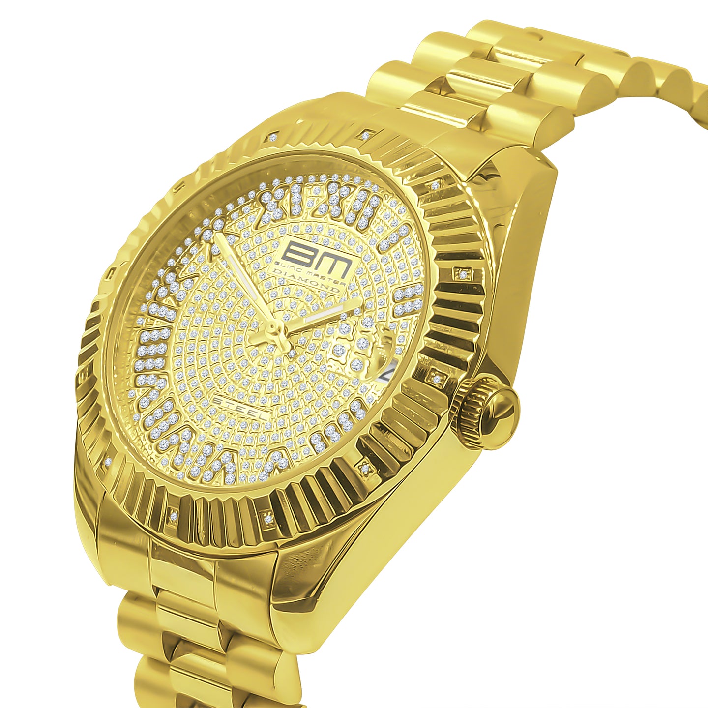 ADMIRALTY 12 DIAMOND STAINLESS STEEL WATCH | 530412