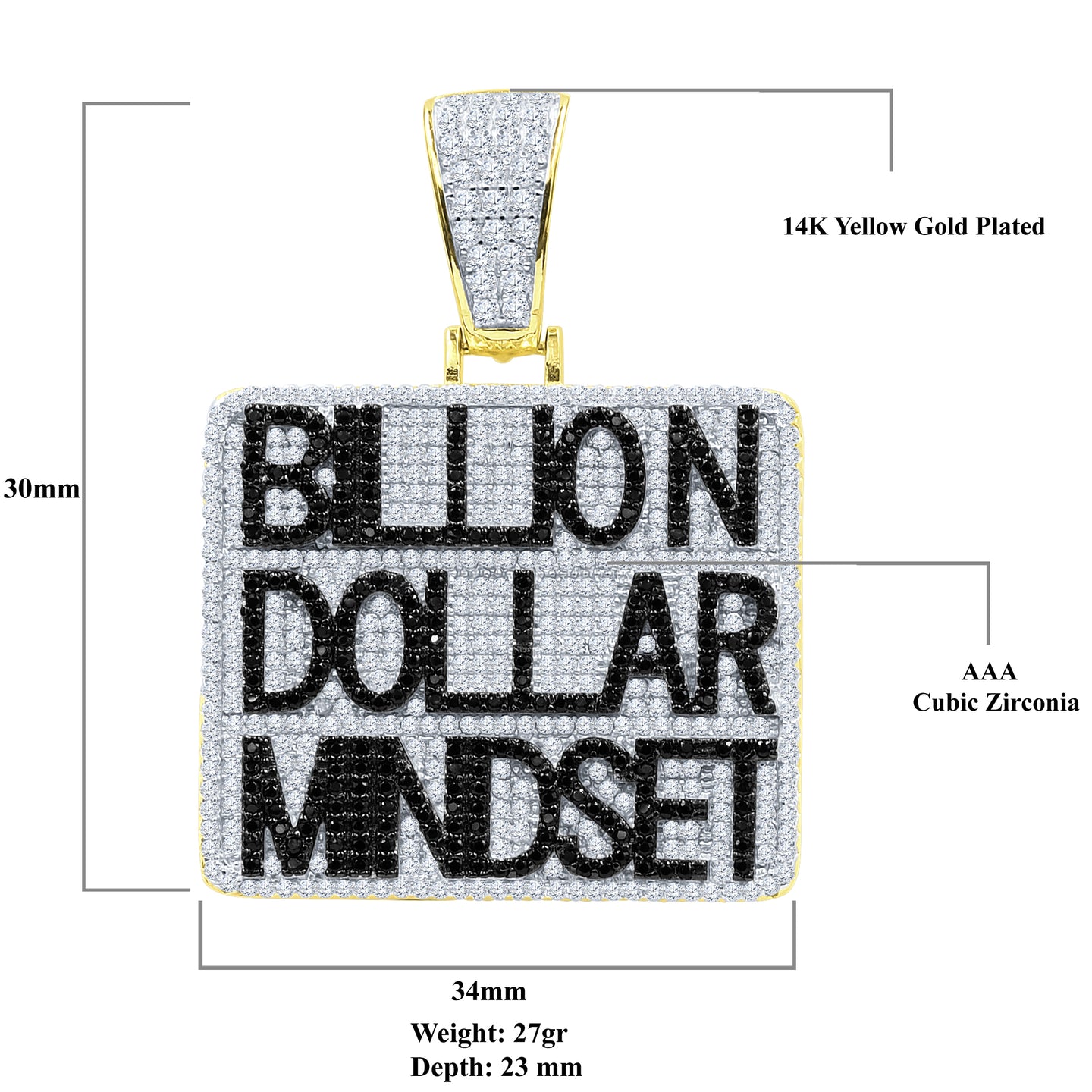 PROPERTIED SILVER PENDANT | 9214152