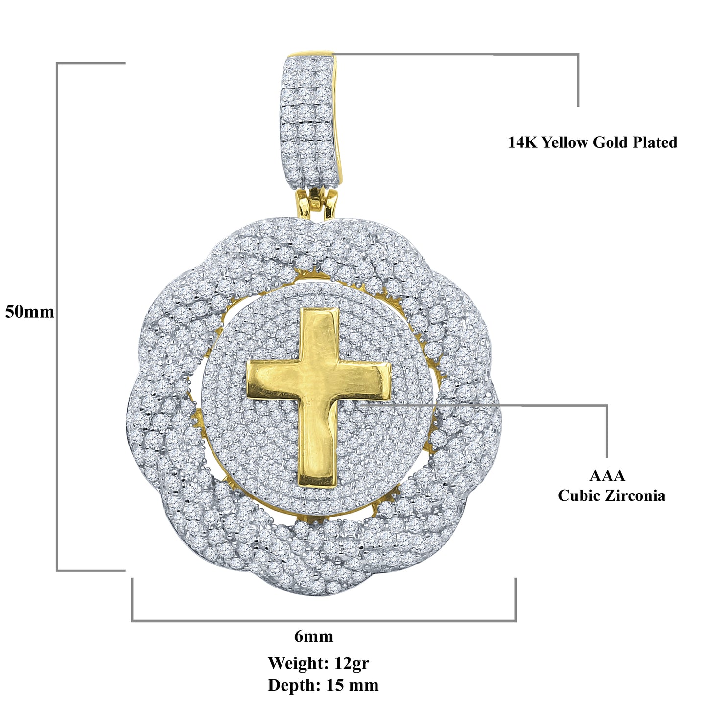 EVANGELIC SILVER PENDANT | 9214202