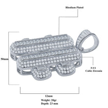 ROLLICKING SILVER PENDANT | 9214711