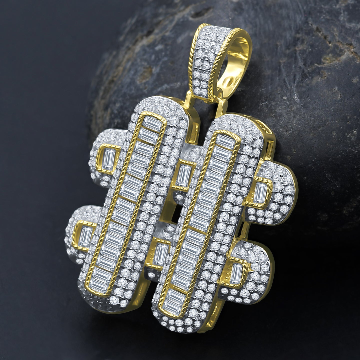 ROLLICKING SILVER PENDANT | 9214712