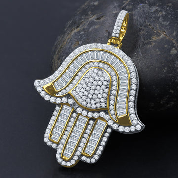 SPLAYED SILVER PENDANT | 9214422