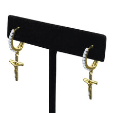 CRUCIFIXUS SILVER EARRINGS | 9214502