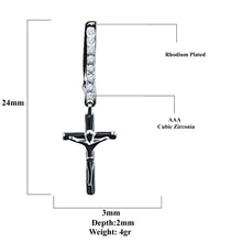 CRUCIFIXUS SILVER EARRINGS | 9214501