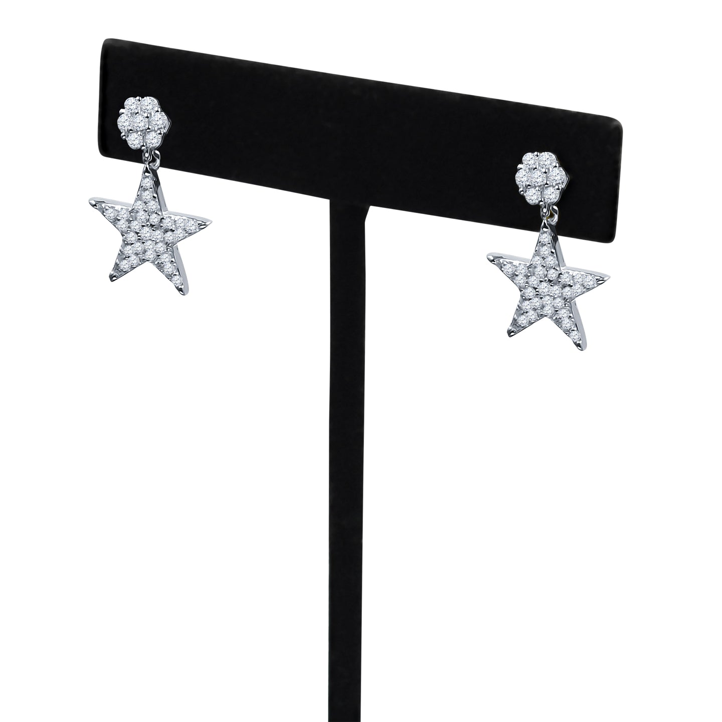 DAZZLING SILVER EARRINGS | 9214291