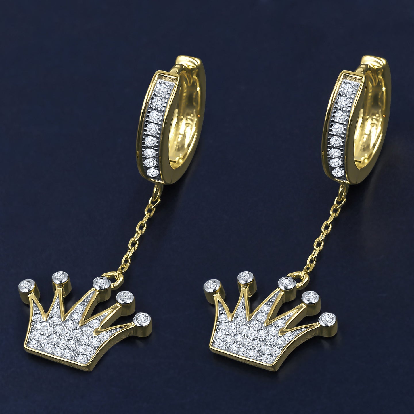 DIADEM SILVER EARRINGS | 9214042