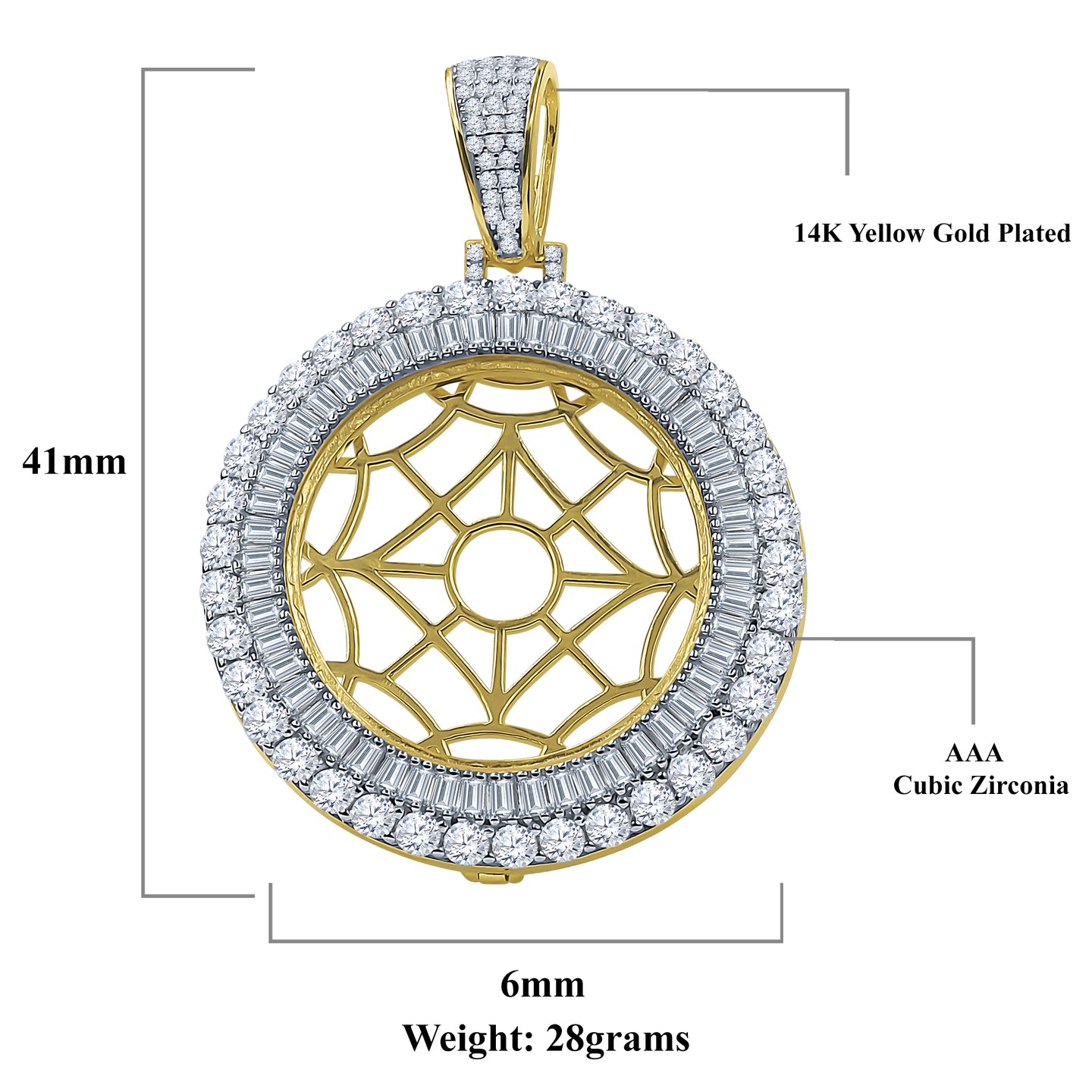 AMBROSIA SILVER PENDANT | 9215592