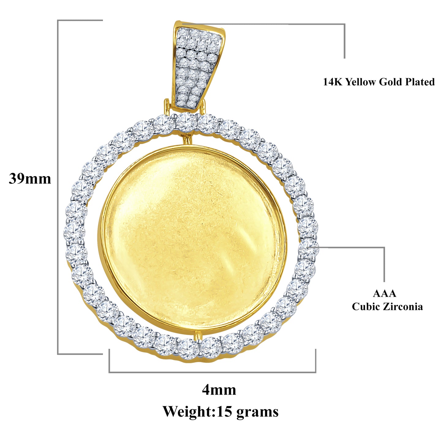 HYPNOTIC SILVER PENDANT | 9215582