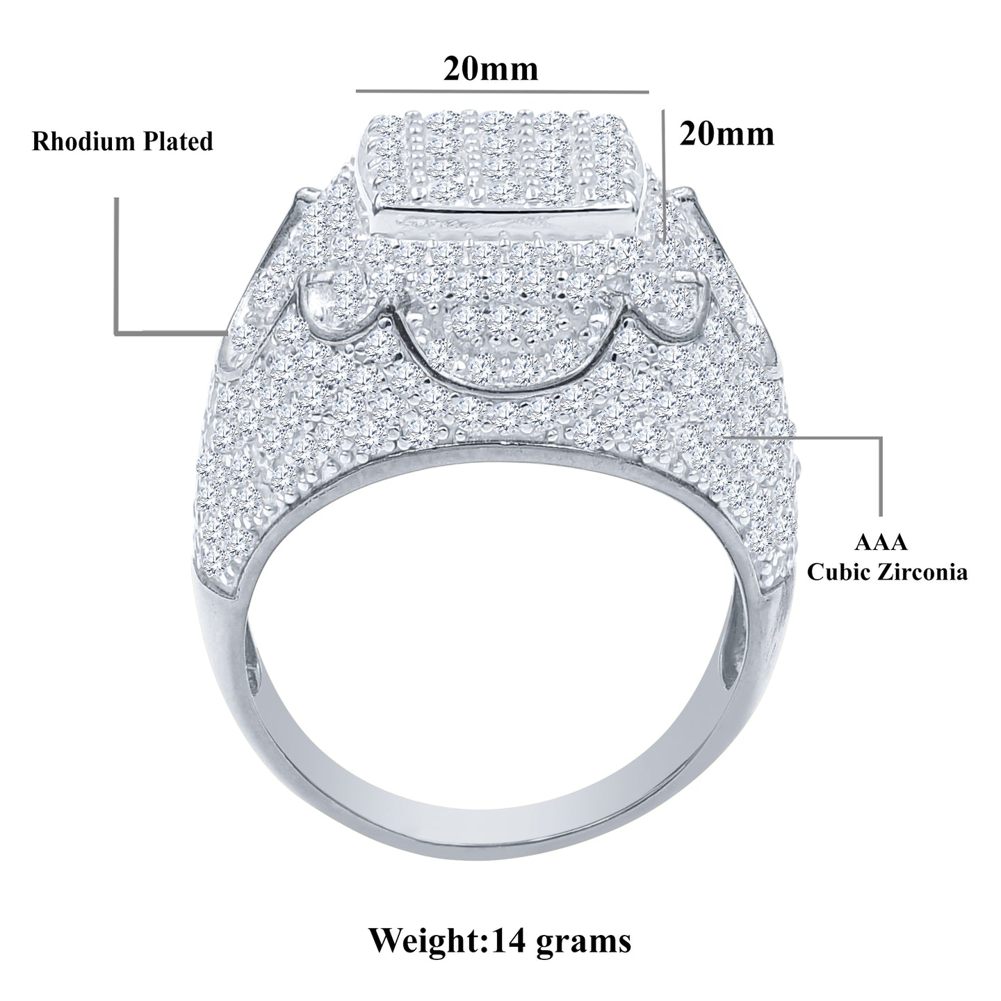 STEEZY SILVER RING I 9215371