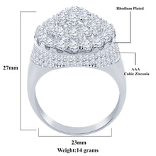 BAROQUE SILVER RING I 9215431