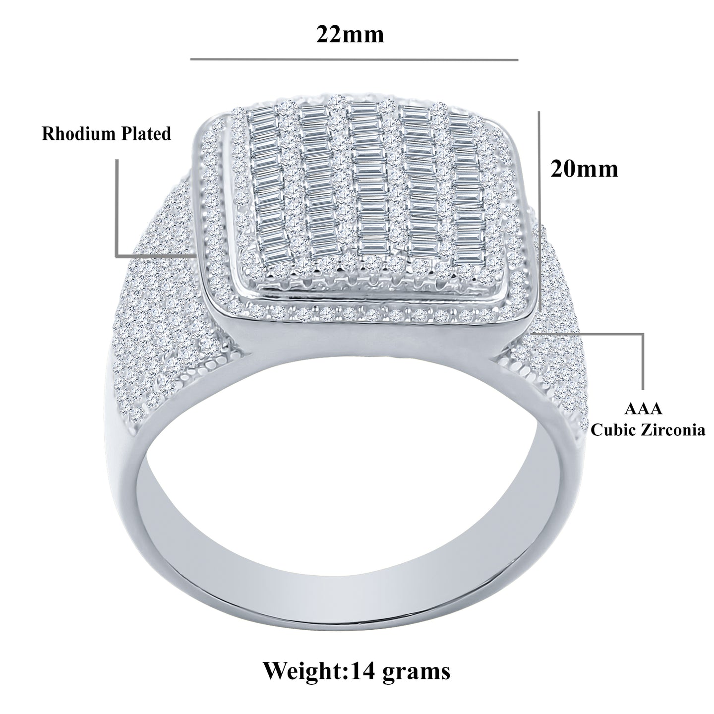 CLAMOROUS SILVER RING I 9214391