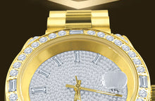 MAJESTY STEEL CZ HIP HOP WATCH  | 5304829