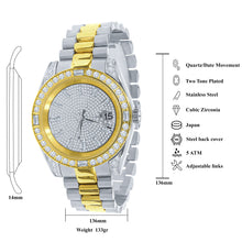 MAJESTY STEEL CZ HIP HOP WATCH  | 5304817