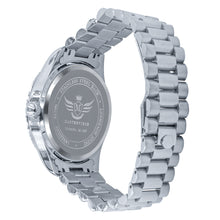 COSMIC STEEL AUTOMATIC CZ WATCH | 5628656
