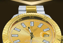 COSMIC STEEL AUTOMATIC CZ WATCH | 5628642