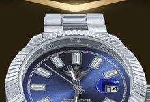 COSMIC STEEL AUTOMATIC CZ WATCH | 5628656