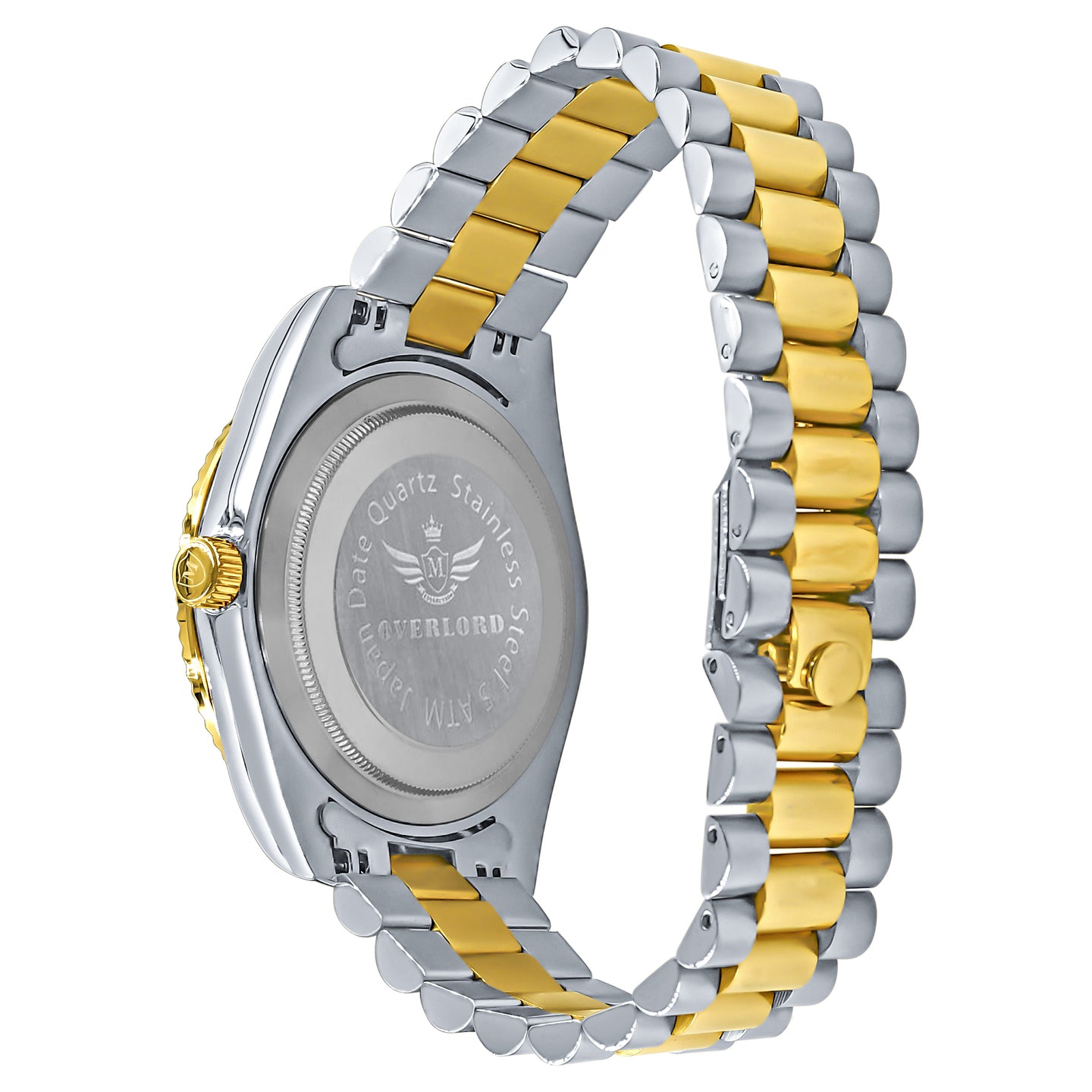 ARISTOCRATIC STEEL AUTOMATIC CZ WATCH | 5628542