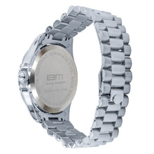 NIGHT EAGLE 12 DIAMOND STAINLESS STEEL WATCH | 530421