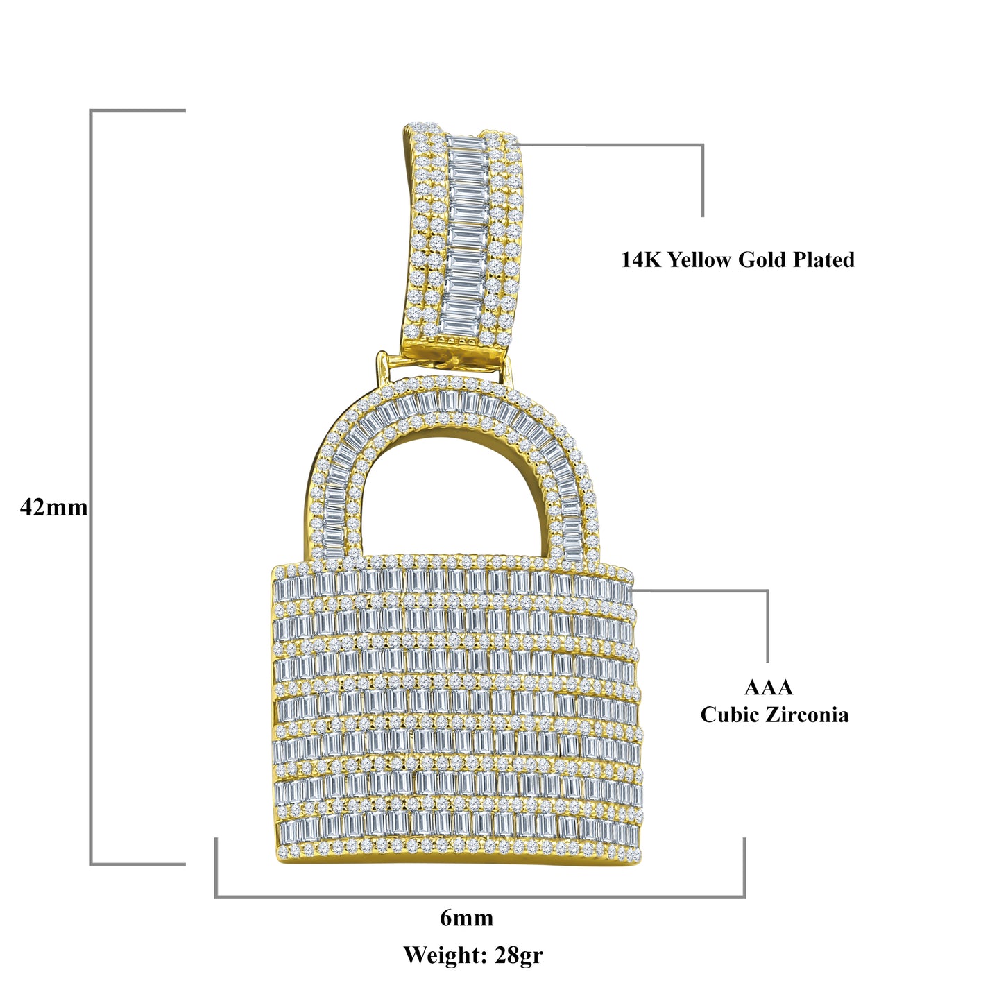 BOLT SILVER PENDANT | 9214912