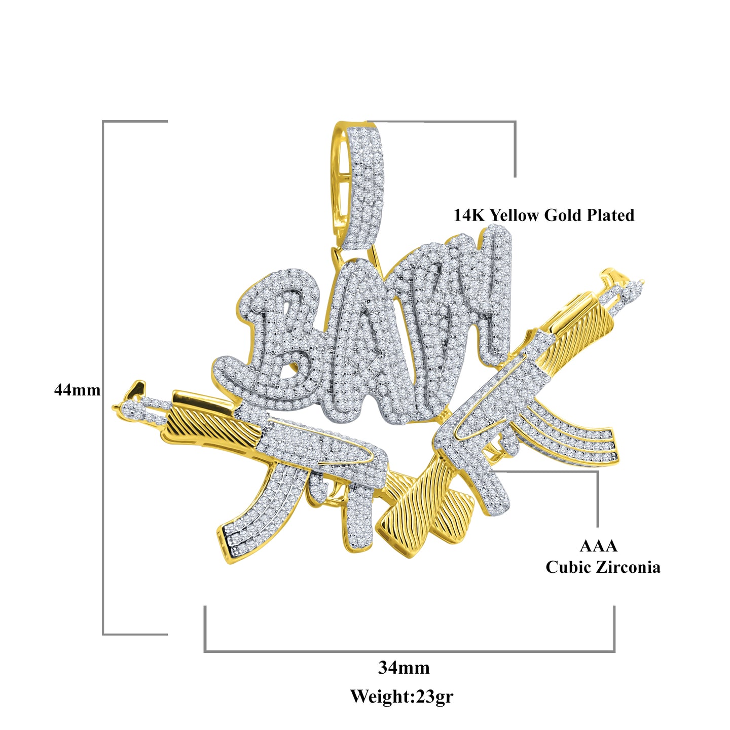 GALLANT SILVER PENDANT | 9215952