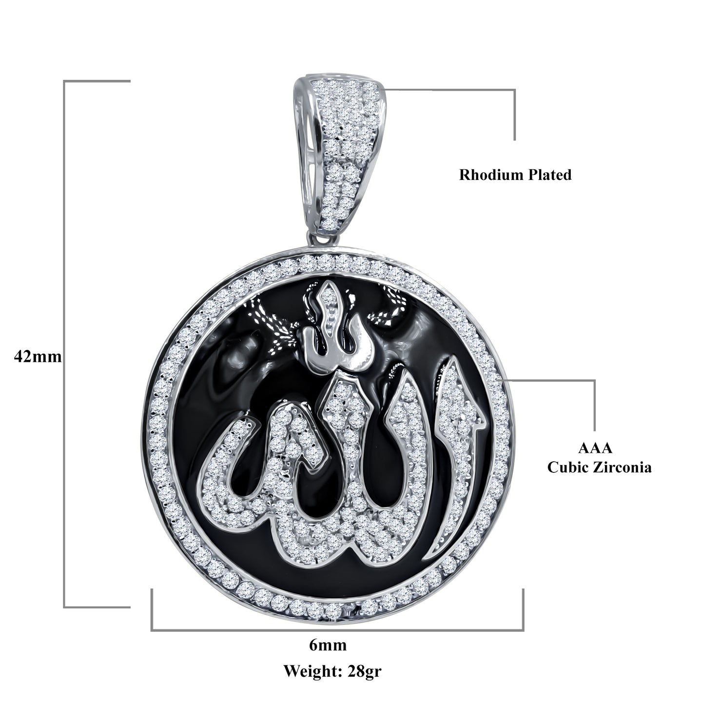 ALMIGHTY SILVER PENDANT | 9215141