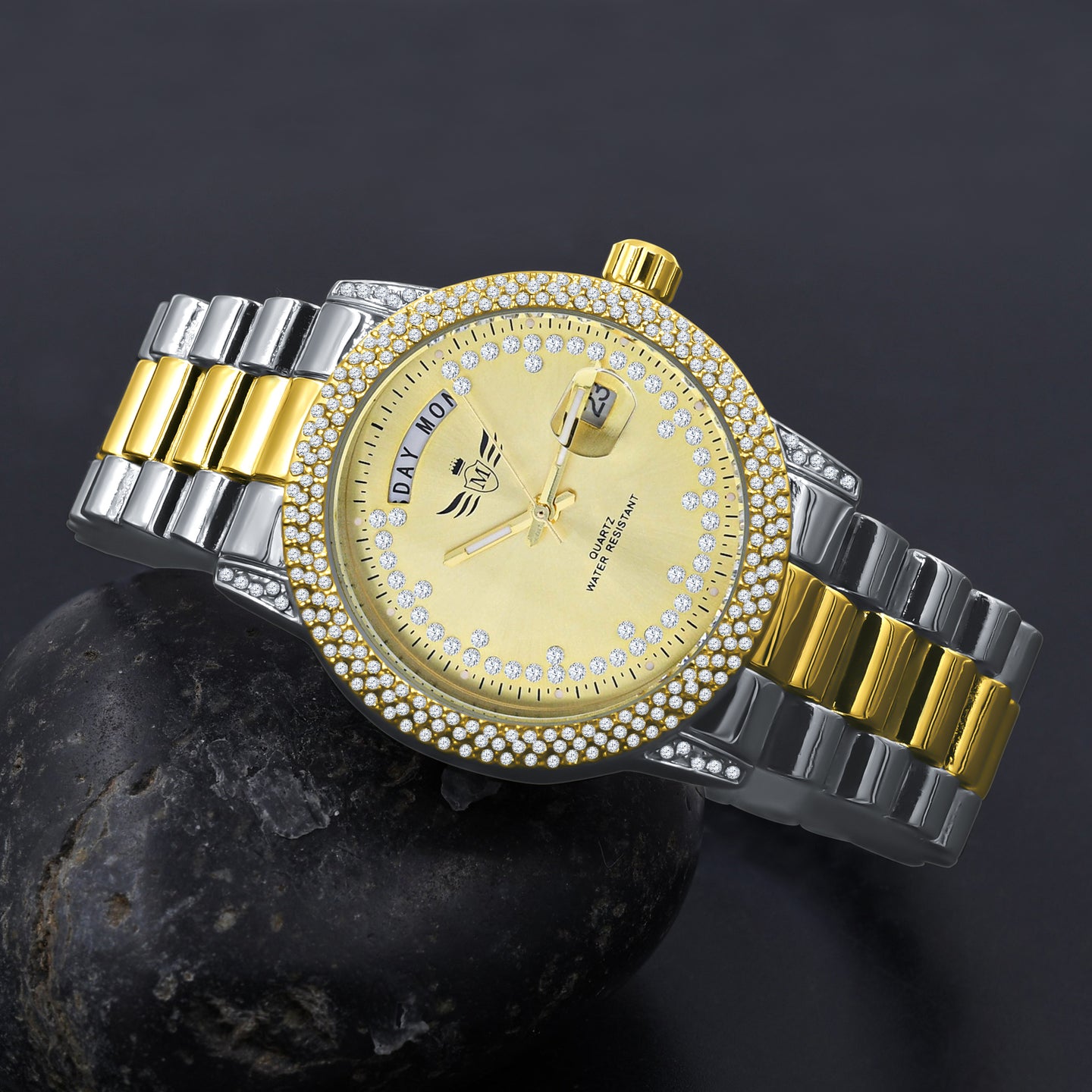 GRANDEUR BLING METAL WATCH | 5626542