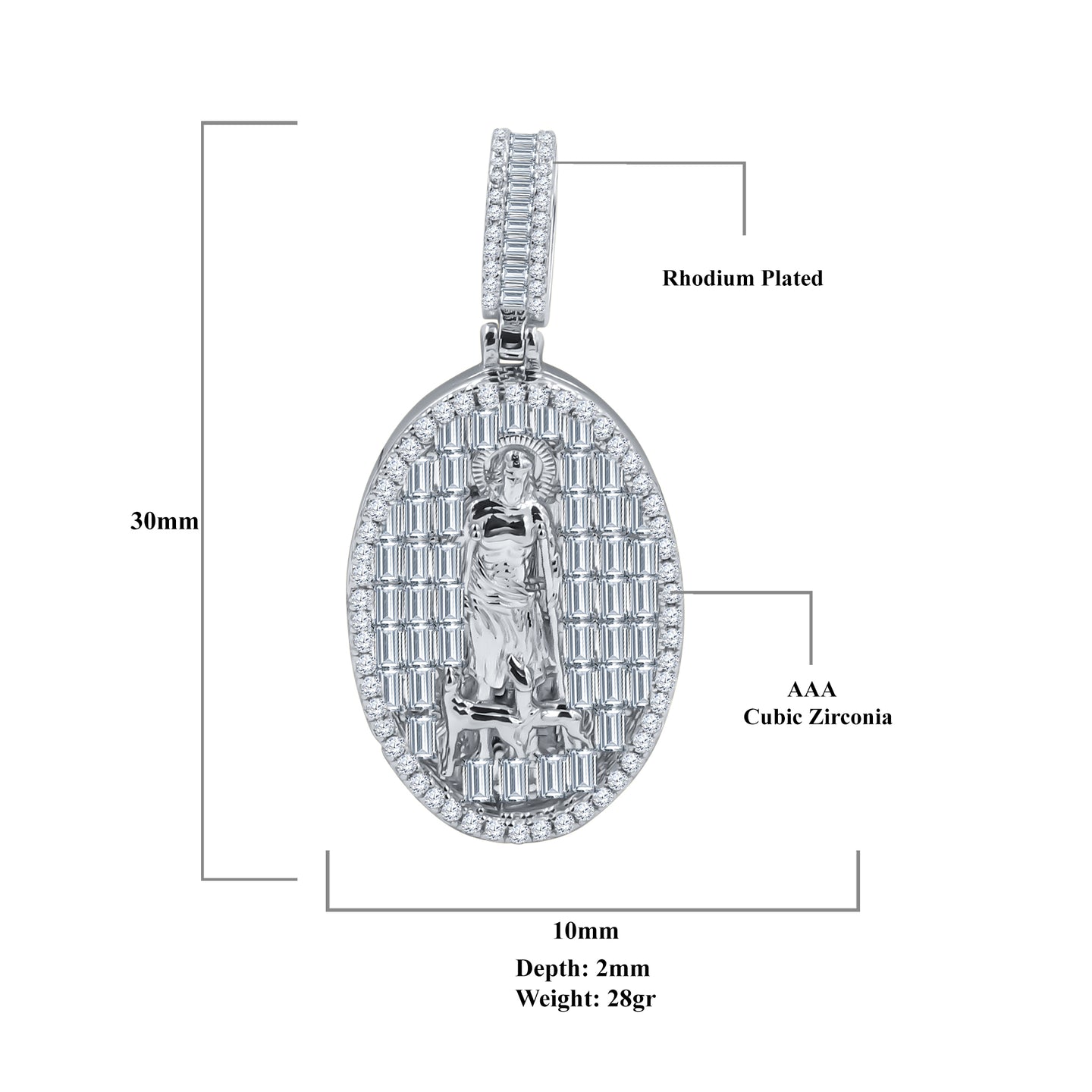ESPLANADE SILVER PENDANT | 9216851