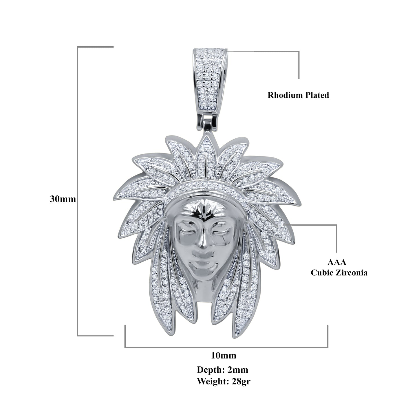 CORPORAL SILVER PENDANT | 9216131