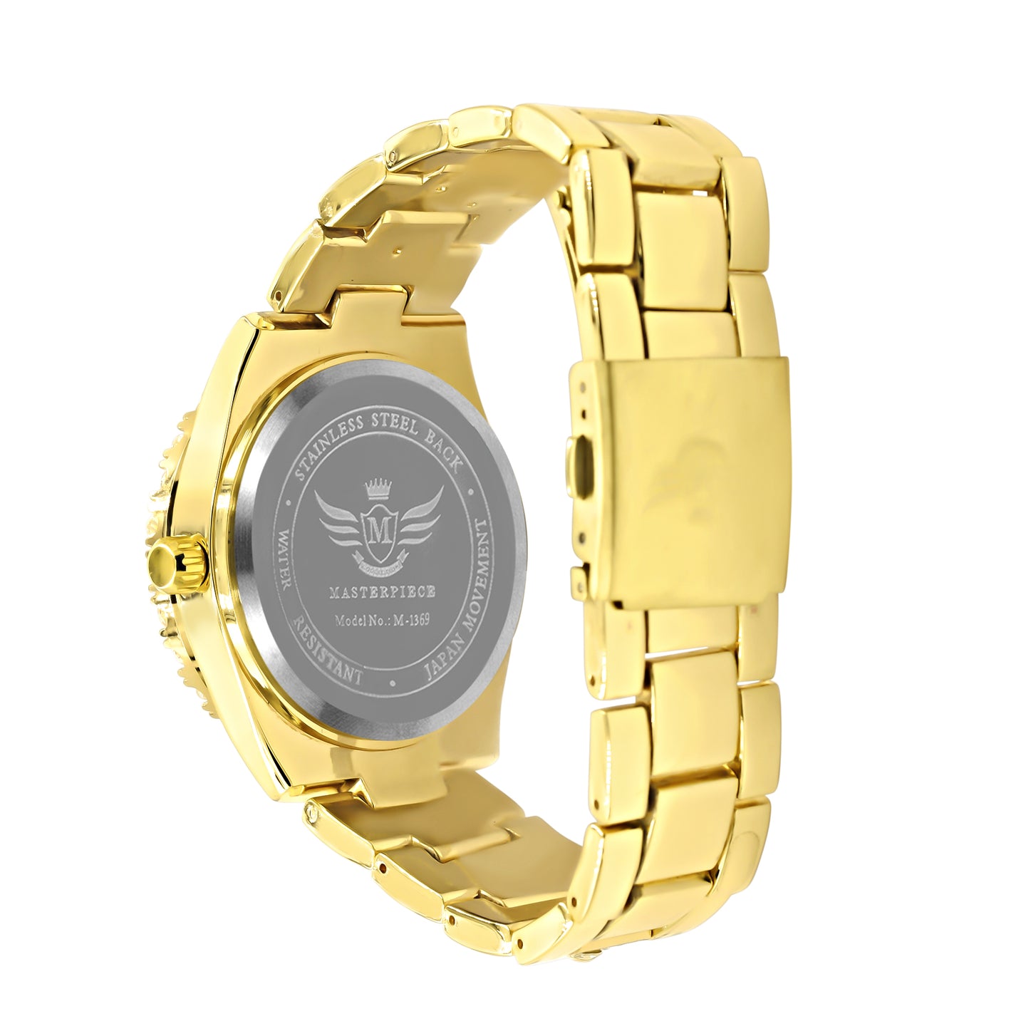 NIGHT SPARKLER HIP HOP METAL WATCH I 5630169