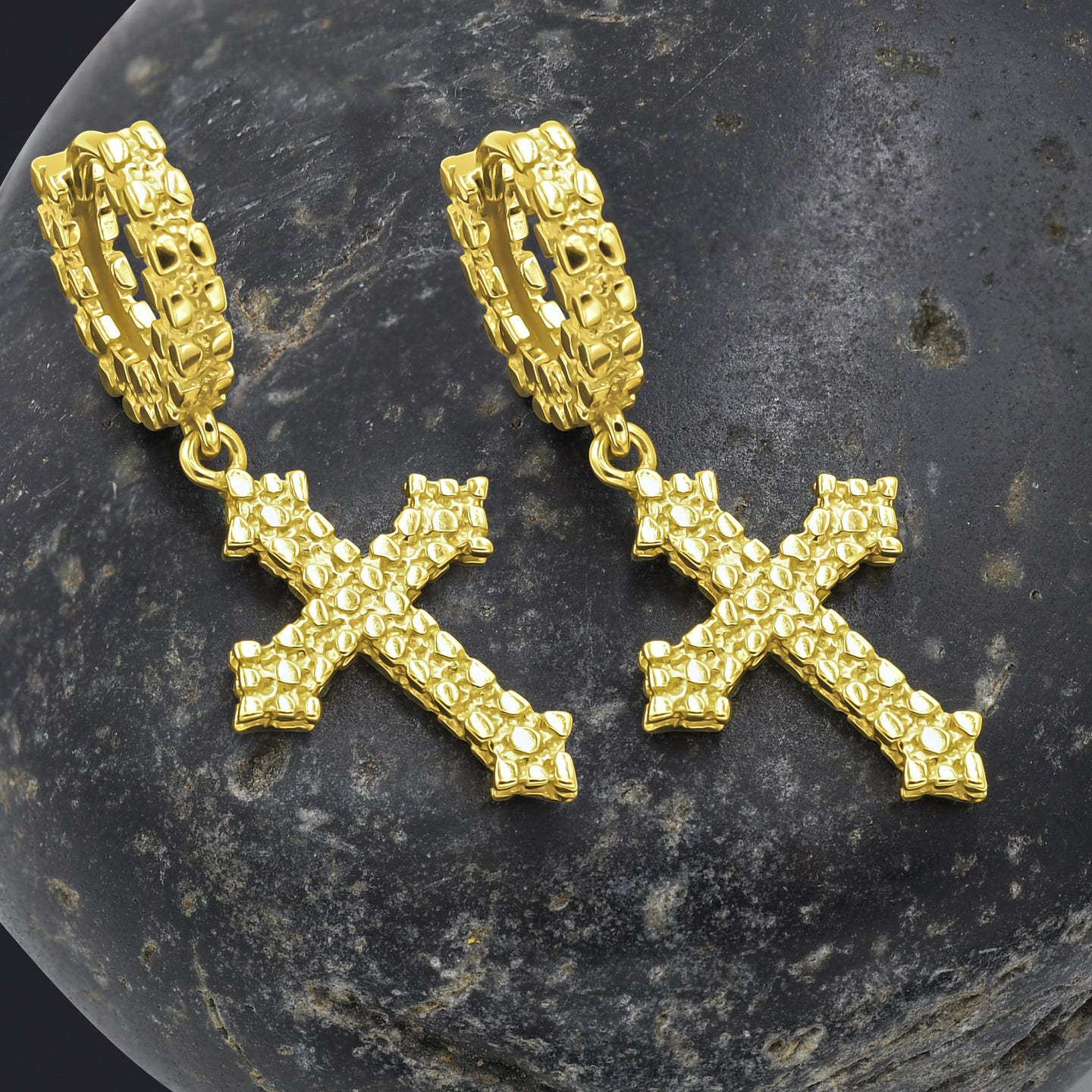 DOMENIC SILVER EAR HOOPS I 9217842