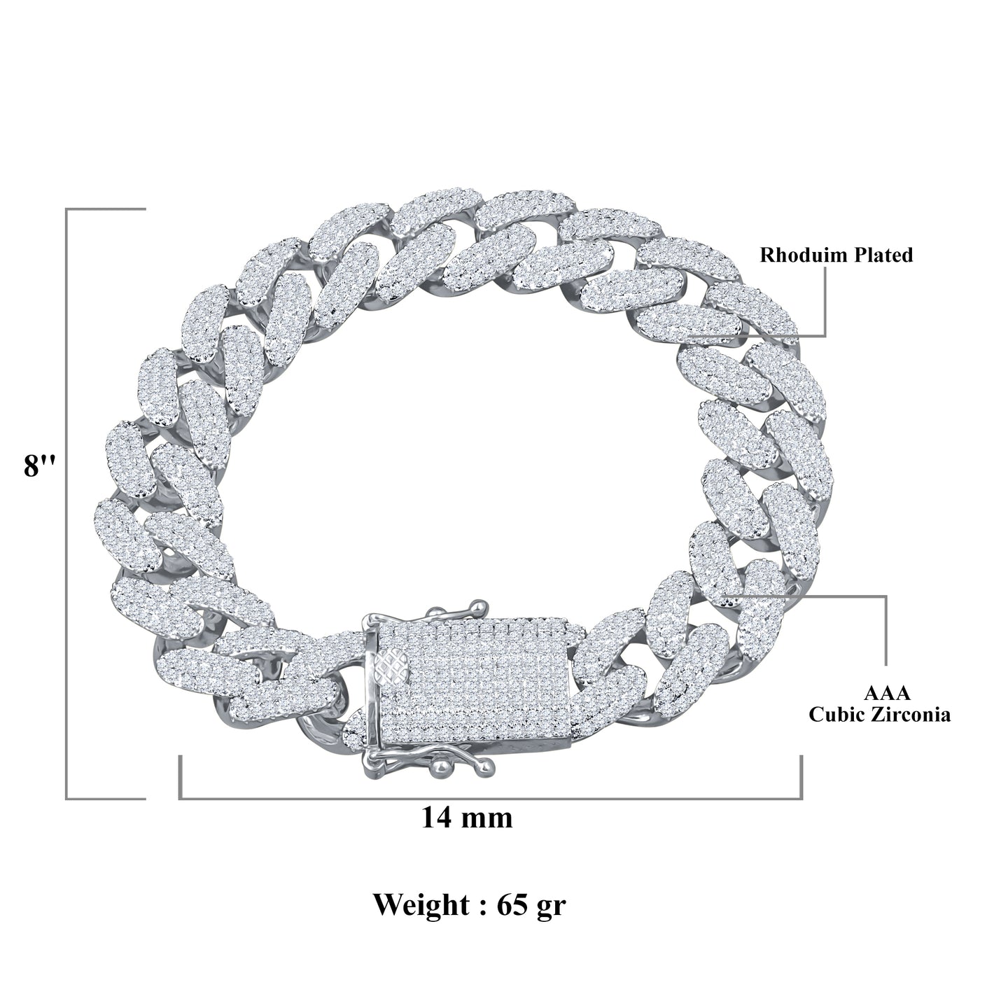 LUISANTE 14MM BLING BRACELET I 962941