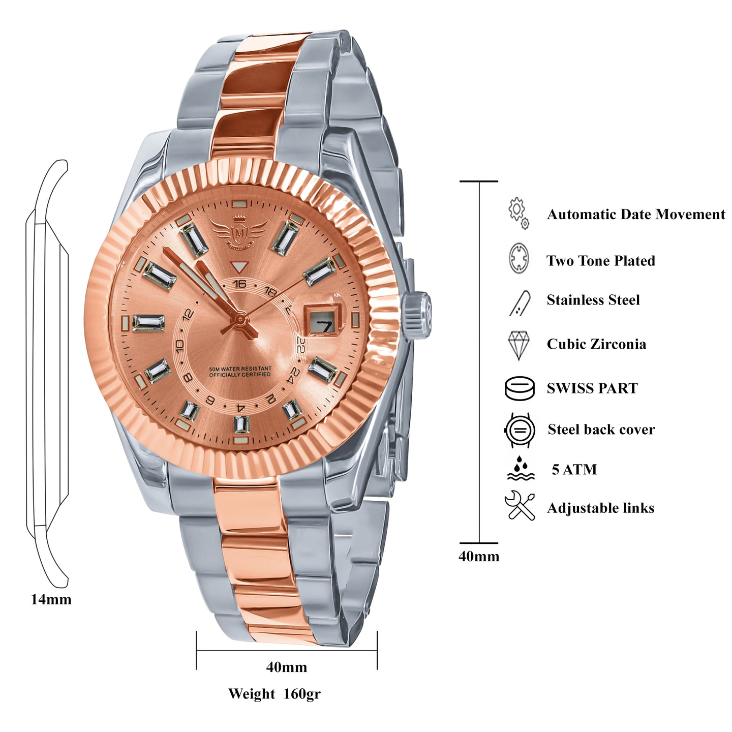 AIRSPACE AUTOMATIC STEEL WATCH I 5306918