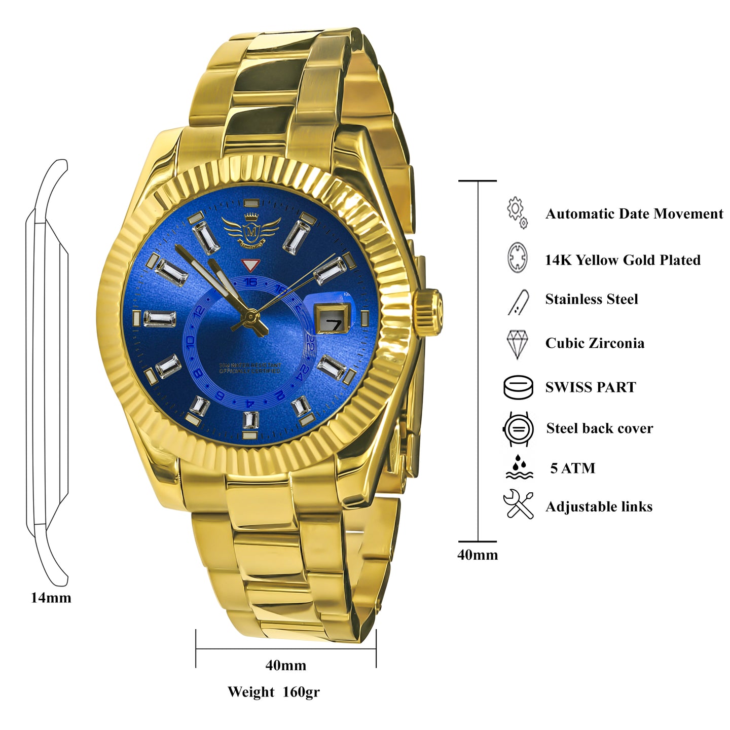 AIRSPACE AUTOMATIC STEEL WATCH I 5306913