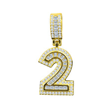 CIPHER STERLING SILVER (NUMERIC) PENDANT WITH CZ I 9218371