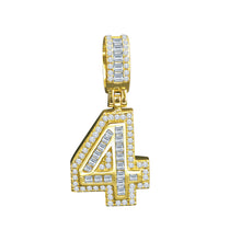 CIPHER STERLING SILVER (NUMERIC) PENDANT WITH CZ I 9218391