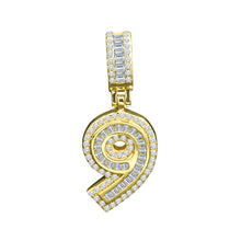CIPHER STERLING SILVER (NUMERIC) PENDANT WITH CZ I 9218441