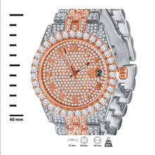 PURPUREUS 5-LINK ICED OUT WATCH & BRACELET SETI 5307018