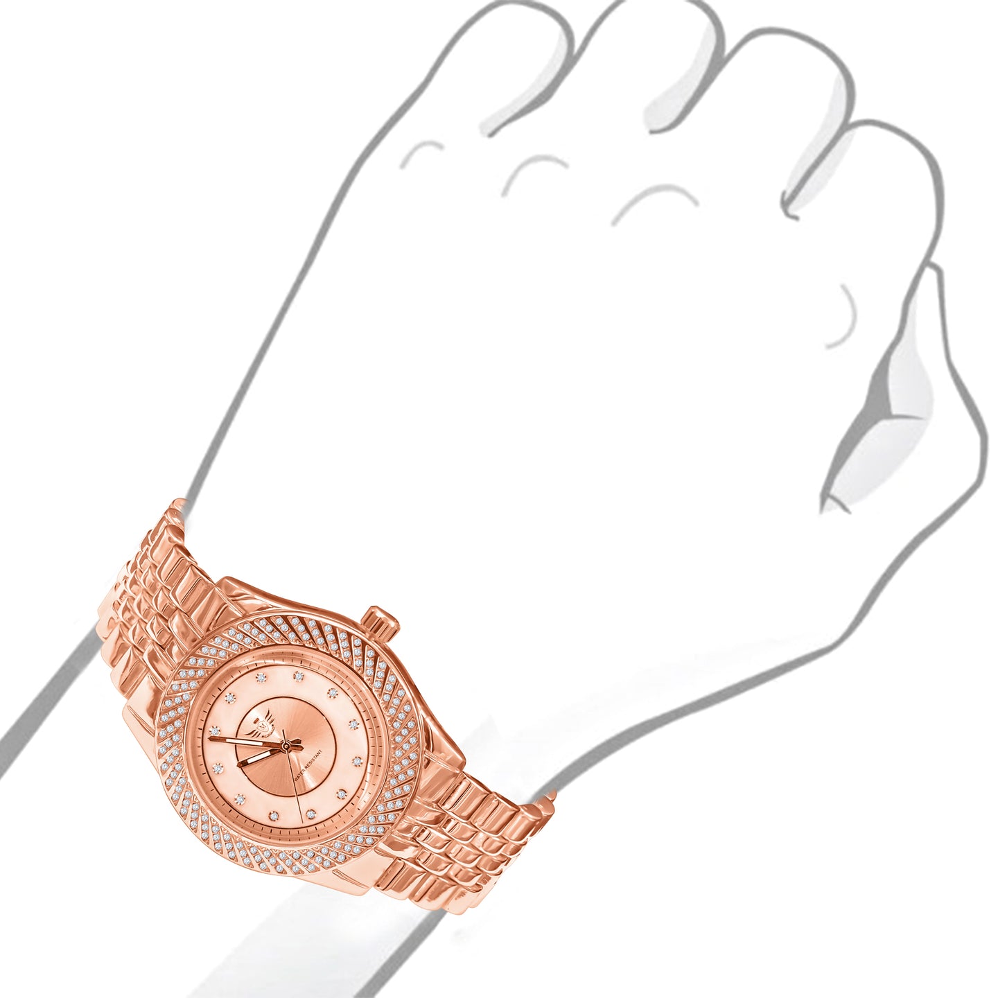 SHELLAC HIP HOP METAL WATCH | 563085