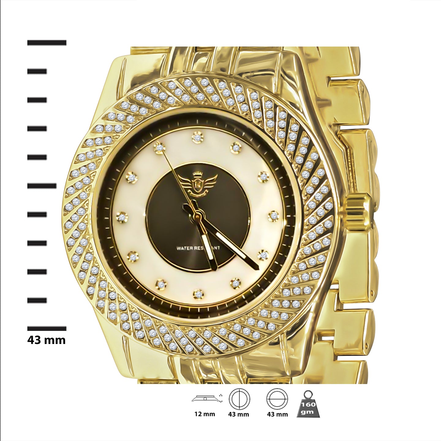 SHELLAC HIP HOP METAL WATCH | 563088