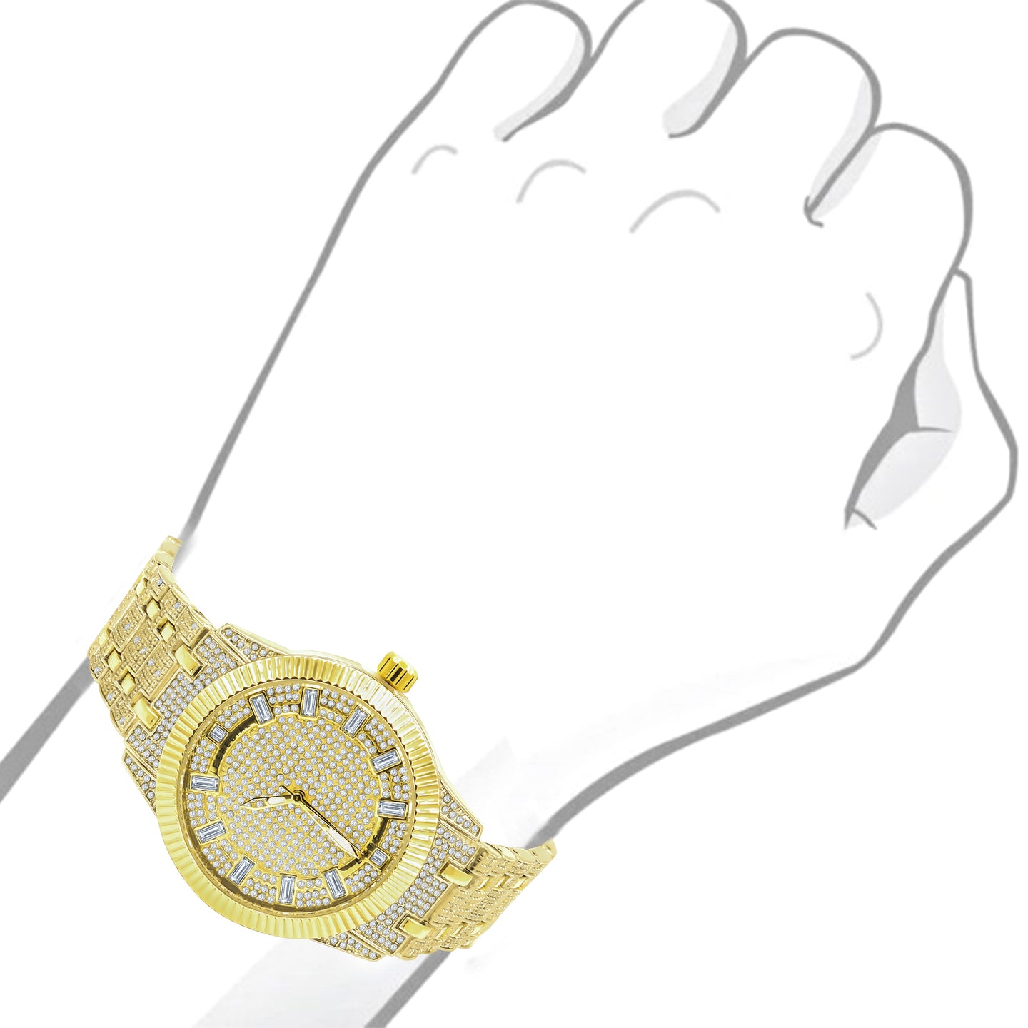 FELIX HIP HOP METAL WATCH | 563072