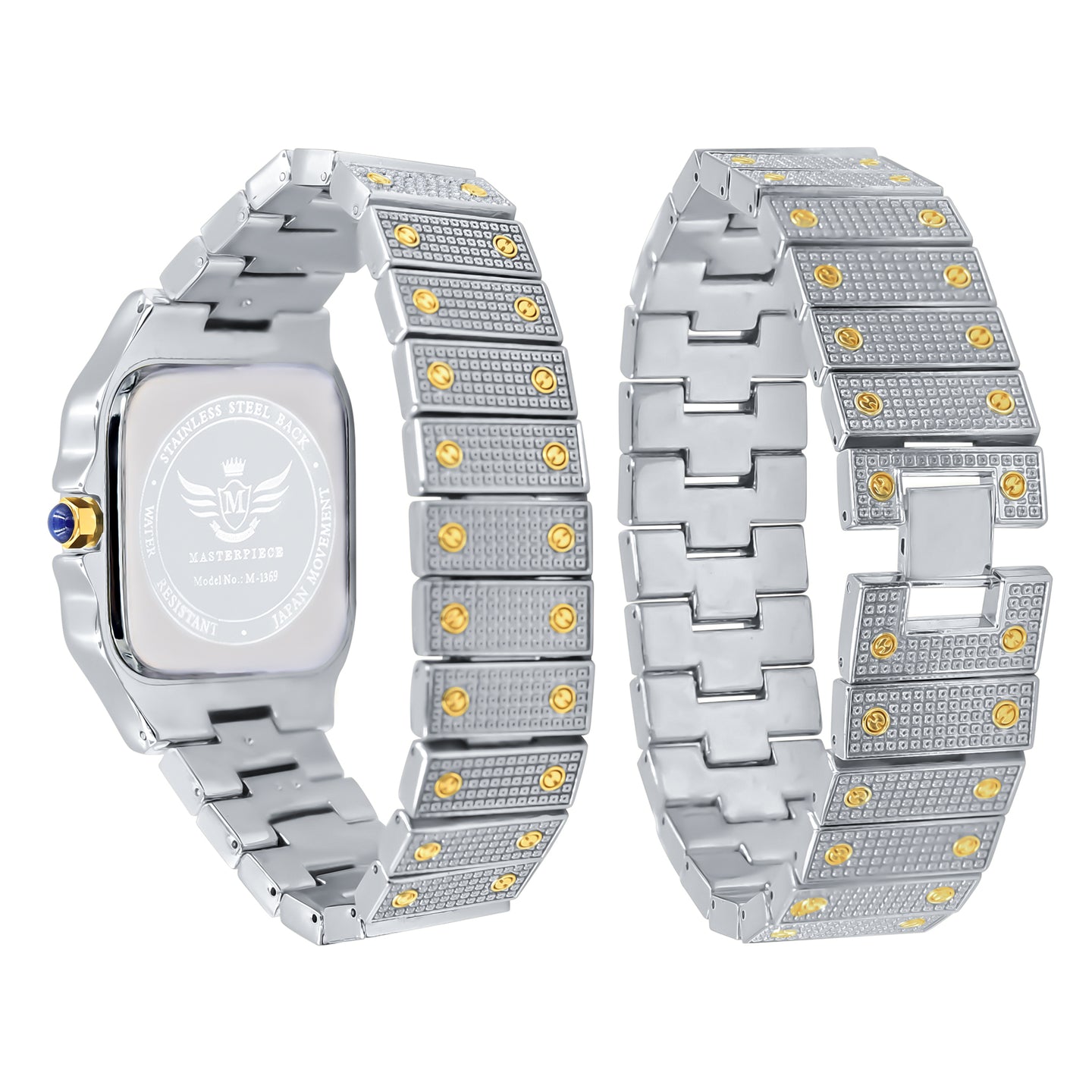 PRODIGIOUS BRASS  WATCH & BRACELET SET | 5307442