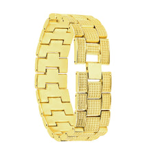 OYSTER BAGUETTE BEZEL ICED OUT WATCH & BRACELET SET | 530758