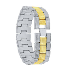 OYSTER BAGUETTE BEZEL ICED OUT WATCH & BRACELET SET| 5307542