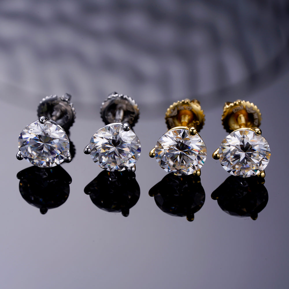 ARGENTUM 925 MOISSANITE EARRINGS | 991001