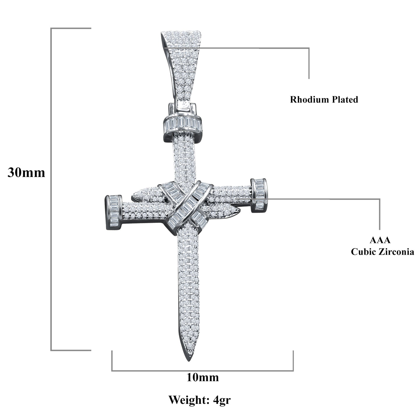 GLADIUS STERLING SILVER PENDANT  |  9218561